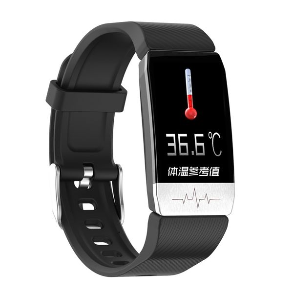 t1 fitness tracker body temperature ecg bracelet heart rate monitor smart watch music control sport band t1s for men women
t1 fitness tracker body temperature ecg bracelet heart rate monitor smart watch music control sport band t1s for men women