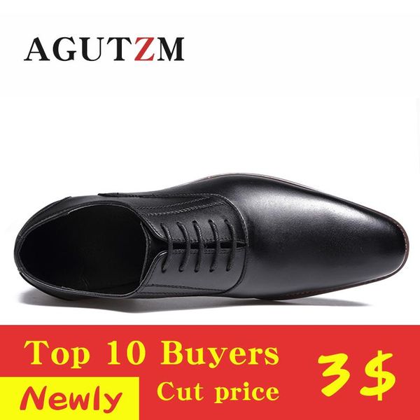 formal shoes men superior leather derby dress shoes comfortable elegant flat male footwear business lace up shoe, Black
formal shoes men superior leather derby dress shoes comfortable elegant flat male footwear business lace up shoe, Black