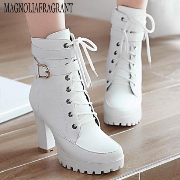 boots plus size ankle women platform high heels female lace up women's shoes belt buckle woman short boot ladies footwear hy999, Black
boots plus size ankle women platform high heels female lace up women's shoes belt buckle woman short boot ladies footwear hy999, Black