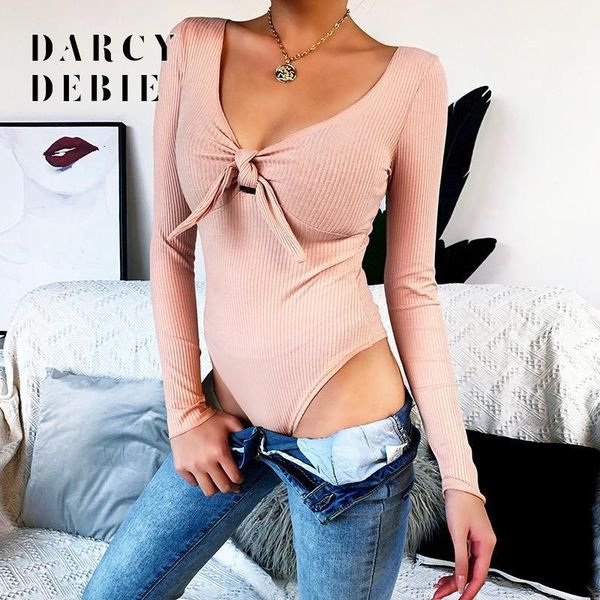 women's jumpsuits & rompers 2021 spring v neck ribbed cotton bodysuit women knot long sleeve bodycon female streetwear clothes1, Black;white
women's jumpsuits & rompers 2021 spring v neck ribbed cotton bodysuit women knot long sleeve bodycon female streetwear clothes1, Black;white