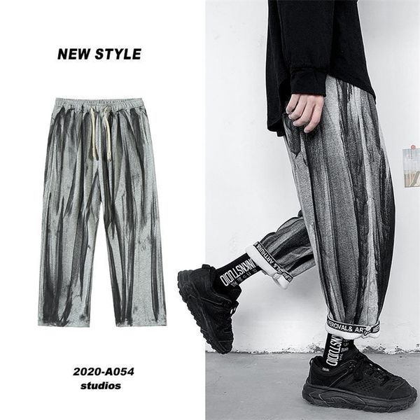 privathinker men's new fashion tie dye straight pants korean man loose autumn trousers streetwear male casual pants 201109, Black
privathinker men's new fashion tie dye straight pants korean man loose autumn trousers streetwear male casual pants 201109, Black