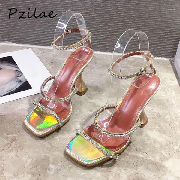 pzilae new gladiator sandals women rhinestone strap summer shoes woman pumps crystal design high heels women sandals size 35-411, Black
pzilae new gladiator sandals women rhinestone strap summer shoes woman pumps crystal design high heels women sandals size 35-411, Black