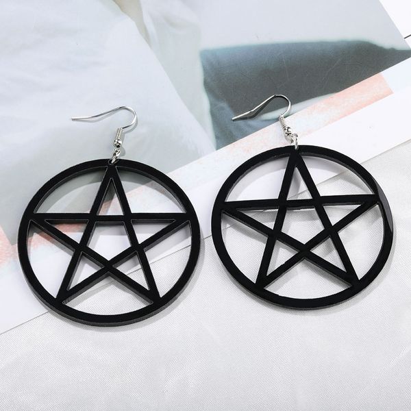 new fashion acrylic hoop earrings girl star shape simple trend black color dangle drop earrings for women jewelry gift, Golden;silver
new fashion acrylic hoop earrings girl star shape simple trend black color dangle drop earrings for women jewelry gift, Golden;silver