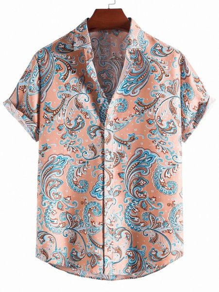 men baroque print button up shirt d3hf#, White;black 
men baroque print button up shirt d3hf#, White;black