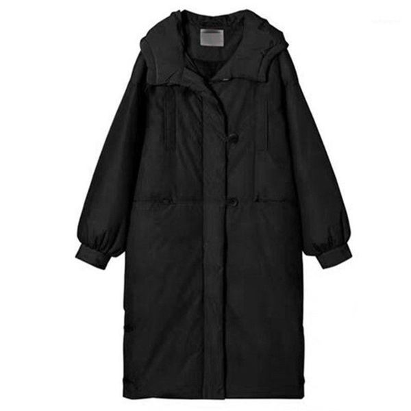 2020 new arrival winter women cotton padded jacket loose hooded long coat thick parkas female warm outerwears1, Black
2020 new arrival winter women cotton padded jacket loose hooded long coat thick parkas female warm outerwears1, Black