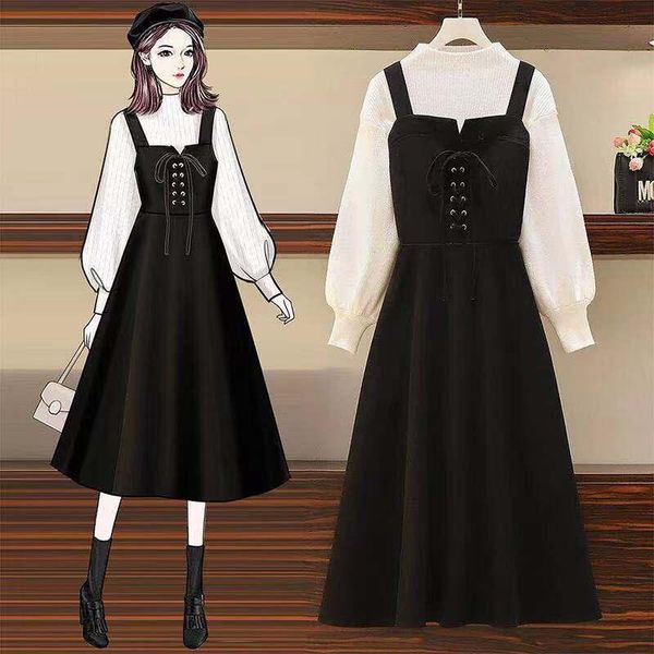 2020 spring/autumn fashion two piece set sweater with vest long dress vintage ladies set 4xl, Gray
2020 spring/autumn fashion two piece set sweater with vest long dress vintage ladies set 4xl, Gray