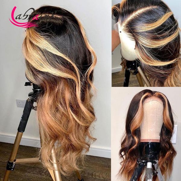 lace wigs body wave hd transparent 13x6 frontal human hair highlight honey blonde front wig bleach knots pre pluck glueless, Black;brown
lace wigs body wave hd transparent 13x6 frontal human hair highlight honey blonde front wig bleach knots pre pluck glueless, Black;brown