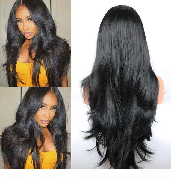 synthetic lace front wigs black long natural wave hair glueless replacement wigs for women natural hairline heat resistant fiber
synthetic lace front wigs black long natural wave hair glueless replacement wigs for women natural hairline heat resistant fiber