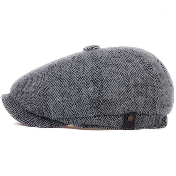 wool beret autumn winter newsboy caps men and women warm octagonal hat for male detective hats retro flat caps1, Blue;gray
wool beret autumn winter newsboy caps men and women warm octagonal hat for male detective hats retro flat caps1, Blue;gray