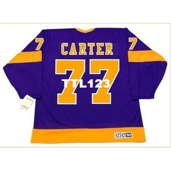 421 #77 jeff carter los angeles kings 1970's ccm vintage home hockey jersey or custom any name or number retro jersey, Black
421 #77 jeff carter los angeles kings 1970's ccm vintage home hockey jersey or custom any name or number retro jersey, Black