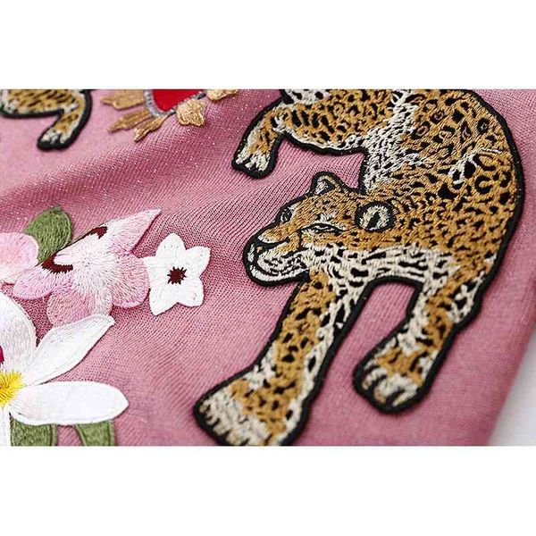 sweaters women's brand designer leopard women autumn winter fashion round neck embroidered ruffled long sleeve knit pulllovers thin jum, White;black
sweaters women's brand designer leopard women autumn winter fashion round neck embroidered ruffled long sleeve knit pulllovers thin jum, White;black