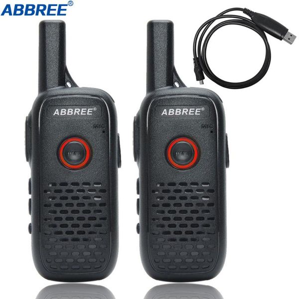 2pcs abbree ar-q2 professional handy mini walkie talkie mini vox usb charge uhf two way radio comunicador transceiver woki toki
2pcs abbree ar-q2 professional handy mini walkie talkie mini vox usb charge uhf two way radio comunicador transceiver woki toki