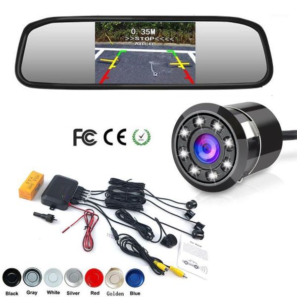 yyzsdyjq 1 set parking 4 sensors dual-core back rear view visual video parking camera 18.5mm 5 inch car rear view mirror monitor1
yyzsdyjq 1 set parking 4 sensors dual-core back rear view visual video parking camera 18.5mm 5 inch car rear view mirror monitor1