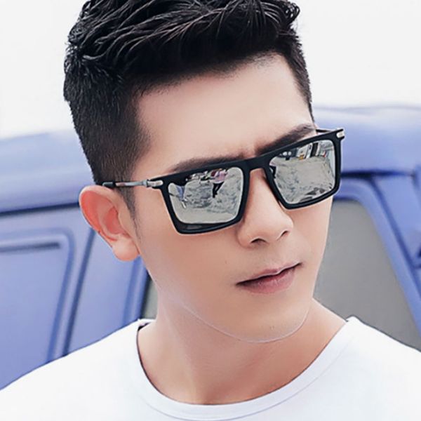 men's box sunglasses new fashion stars same glasses korean version of online red street p anti uv, White;black
men's box sunglasses new fashion stars same glasses korean version of online red street p anti uv, White;black