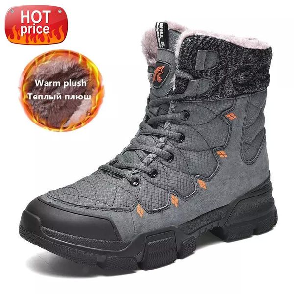 brand winter men snow boots fur plush warm leather men boots waterproof ankle outdoor non-slip hiking work shoes 46 #ut6r
brand winter men snow boots fur plush warm leather men boots waterproof ankle outdoor non-slip hiking work shoes 46 #ut6r