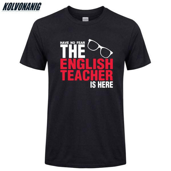sport kolvonanig have no fear the english teacher is here custom print t shirt men cotton short sleeve o-neck funny t-shirts tee
sport kolvonanig have no fear the english teacher is here custom print t shirt men cotton short sleeve o-neck funny t-shirts tee