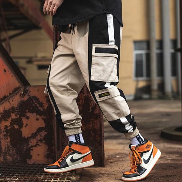 2020 cargo pants mens fashion baggy trouser hip hop casual cotton multi pockets pants streetwear trousers hombre, Black
2020 cargo pants mens fashion baggy trouser hip hop casual cotton multi pockets pants streetwear trousers hombre, Black
