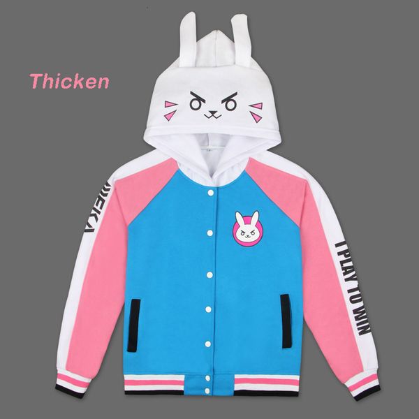 2021 new game ow d.va cosplay hoodies costume jacket dva cotton thicken coat clothes autumn hoodie sweatshirts wj8z, Black
2021 new game ow d.va cosplay hoodies costume jacket dva cotton thicken coat clothes autumn hoodie sweatshirts wj8z, Black