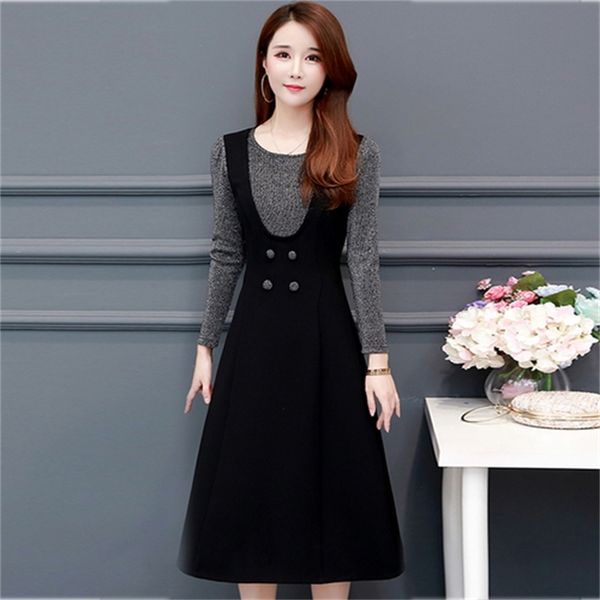 2021 new women's clothes spring long elegant big vintage dress 407-2959 kj4290 dx41, Black;gray
2021 new women's clothes spring long elegant big vintage dress 407-2959 kj4290 dx41, Black;gray