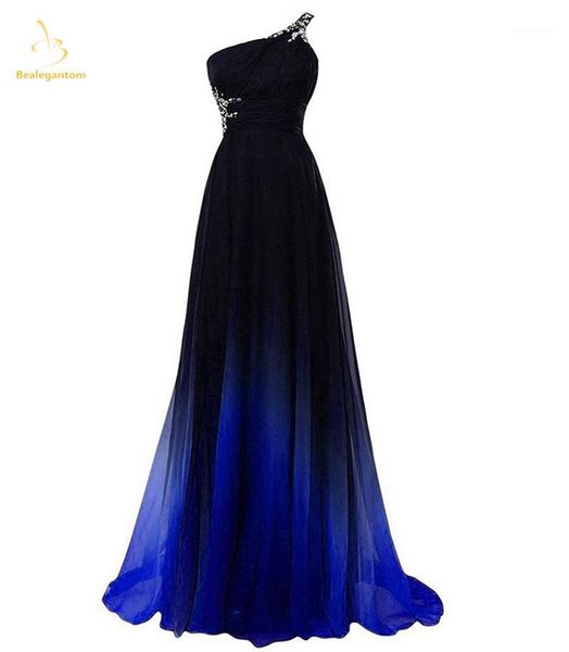 bealegantom 2019 new gradient blue chiffon prom evening dresses beaded plus size party gowns vestido longo qa13951, White;black
bealegantom 2019 new gradient blue chiffon prom evening dresses beaded plus size party gowns vestido longo qa13951, White;black