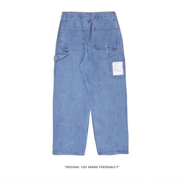 korean style trendy straight jeans ins loose jeans trousers trousersmen's handsome ankle-length pants casual trendy men's pants iz, Blue
korean style trendy straight jeans ins loose jeans trousers trousersmen's handsome ankle-length pants casual trendy men's pants iz, Blue