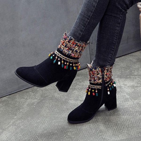 blxqpyt big size 34-50 autumn winter boots warm women platform zip high heels 6.5cm female shoes woman ankle boot 3004, Black
blxqpyt big size 34-50 autumn winter boots warm women platform zip high heels 6.5cm female shoes woman ankle boot 3004, Black