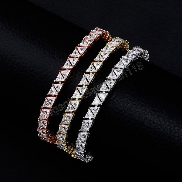 5mm tennis chain bracelet triangular iced out cubic zirconia hip hop charm fashion jewelry for women, Golden;silver
5mm tennis chain bracelet triangular iced out cubic zirconia hip hop charm fashion jewelry for women, Golden;silver