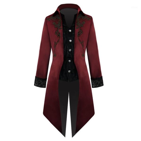 mens steampunk gothic jacket long sleeve corduroy button vintage victorian tailcoat tuxedo uniform party halloween costume coat1, Tan;black
mens steampunk gothic jacket long sleeve corduroy button vintage victorian tailcoat tuxedo uniform party halloween costume coat1, Tan;black