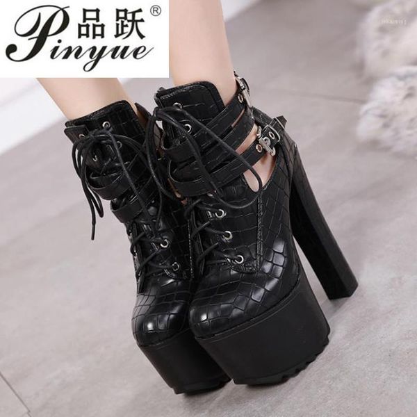new arrival 16cm high heel women ankle boots platform winter shoes thick heels black buckle casual shoes plus size 34-401
new arrival 16cm high heel women ankle boots platform winter shoes thick heels black buckle casual shoes plus size 34-401
