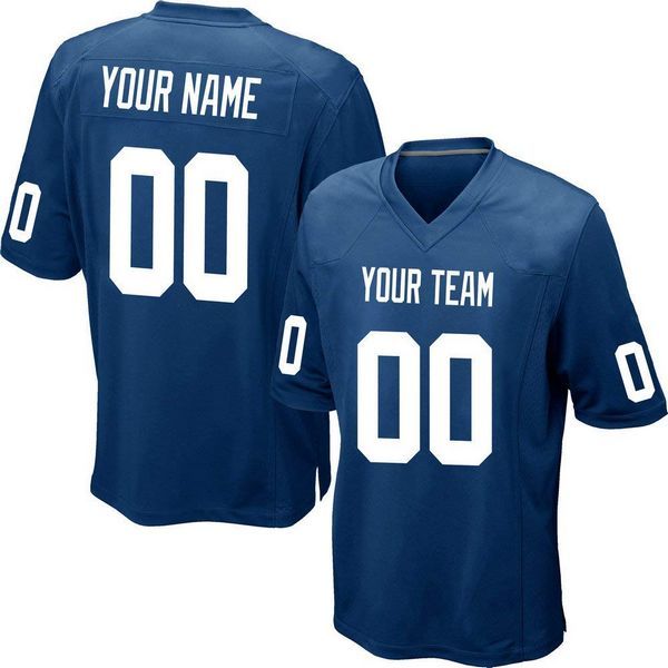 custom blue new york style football stitched jersey personalized any name any number mens women youth jerseys, Black
custom blue new york style football stitched jersey personalized any name any number mens women youth jerseys, Black