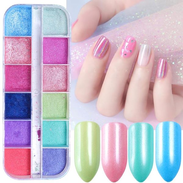 nail glitter 12 grid mix colorful magic chrome powder red pearl shell shimmer dipping art pigment decoration manicure nlzgf, Silver;gold
nail glitter 12 grid mix colorful magic chrome powder red pearl shell shimmer dipping art pigment decoration manicure nlzgf, Silver;gold