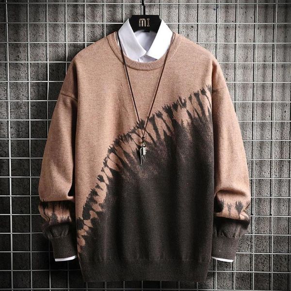 men's sweaters high street fashion autumn winter pullovers knitted men clothing o-neck long sleeve shirt casual, White;black
men's sweaters high street fashion autumn winter pullovers knitted men clothing o-neck long sleeve shirt casual, White;black