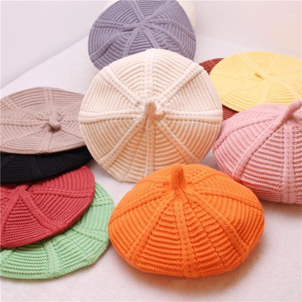 2020 kids beret spring winter cute yellow red knitting wool beret hat cap berets girls hat painter caps1, Blue;gray
2020 kids beret spring winter cute yellow red knitting wool beret hat cap berets girls hat painter caps1, Blue;gray