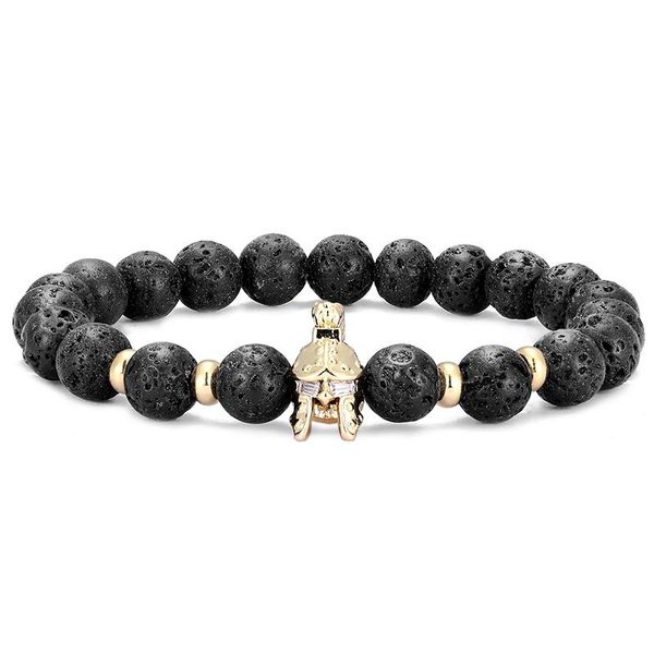 hot micro-inlaid spartan zircon hearmet warrior мужская и женщин браслет из бисера браслет из бисера 8 мм черный лава камень ювелирные издел
hot micro-inlaid spartan zircon hearmet warrior мужская и женщин браслет из бисера браслет из бисера 8 мм черный лава камень ювелирные издел