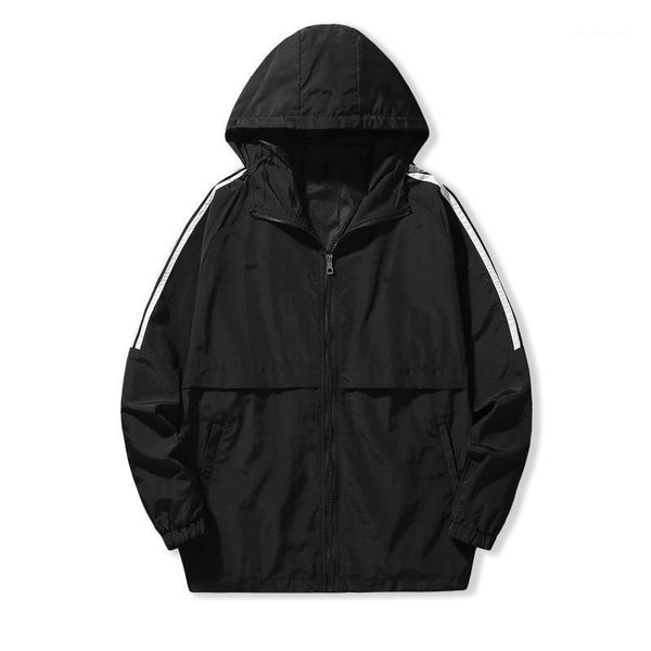 men's trench coats men's casual striped bomber jacket men 2021 trend hoodie baseball collar streetwear coat male fashion windbreak, Tan;black
men's trench coats men's casual striped bomber jacket men 2021 trend hoodie baseball collar streetwear coat male fashion windbreak, Tan;black