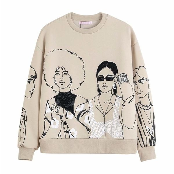 new autumn women sweatshirt girls print long sleeve o-neck sweatshirt female fashion casual women clothes 201208, Black
new autumn women sweatshirt girls print long sleeve o-neck sweatshirt female fashion casual women clothes 201208, Black