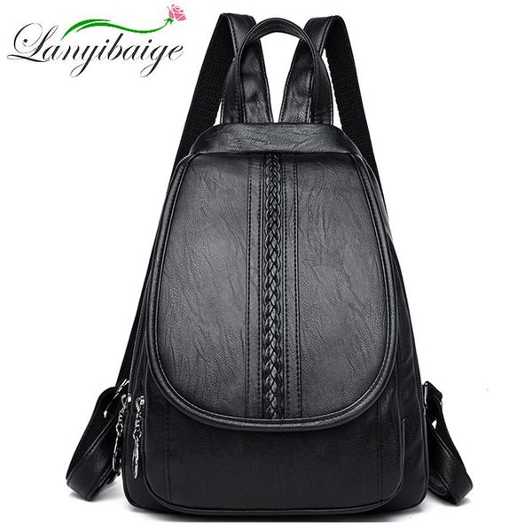 black women leather backpack fashion women travel backpack school bag for teens girl ladys preppy mochila feminina bbyncy
black women leather backpack fashion women travel backpack school bag for teens girl ladys preppy mochila feminina bbyncy