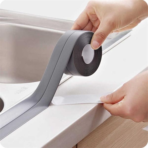 new 3.2mx38mm bathroom shower sink bath sealing strip tape white pvc self adhesive waterproof wall sticker for bathroom kitchen
new 3.2mx38mm bathroom shower sink bath sealing strip tape white pvc self adhesive waterproof wall sticker for bathroom kitchen