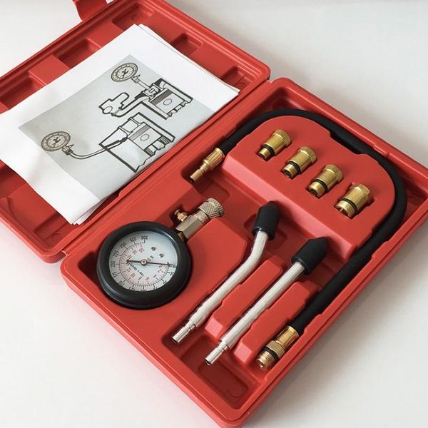petrol engine pressure gauge tester kit set compression leakage diagnostic compressometer tool for car diagnostic tool with case
petrol engine pressure gauge tester kit set compression leakage diagnostic compressometer tool for car diagnostic tool with case