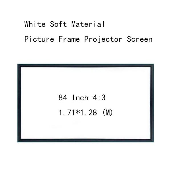 projection screens thinyou 84inch 4:3 wall mounted aluminum alloy picture frame projector screen white soft material narrow 1cm for home
projection screens thinyou 84inch 4:3 wall mounted aluminum alloy picture frame projector screen white soft material narrow 1cm for home