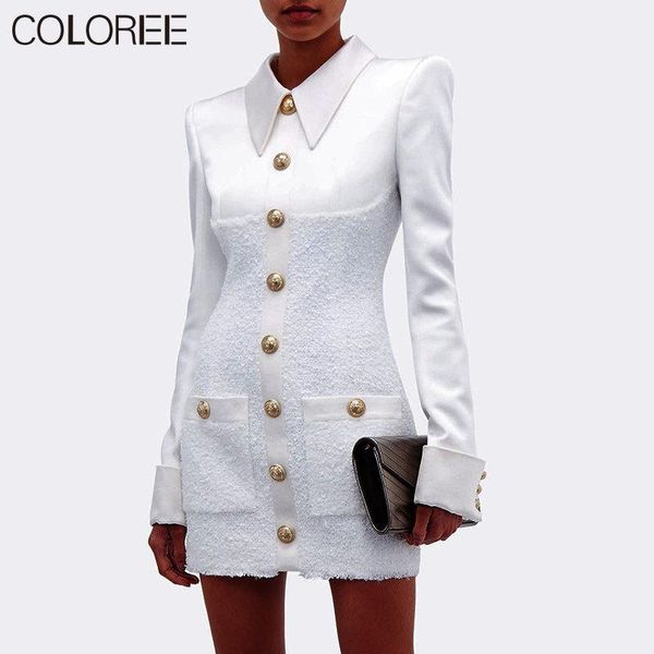 casual dresses elegant white ladies office dress 2021 autumn winter runway designers turn-down collar long sleeve short wool for women, Black;gray
casual dresses elegant white ladies office dress 2021 autumn winter runway designers turn-down collar long sleeve short wool for women, Black;gray
