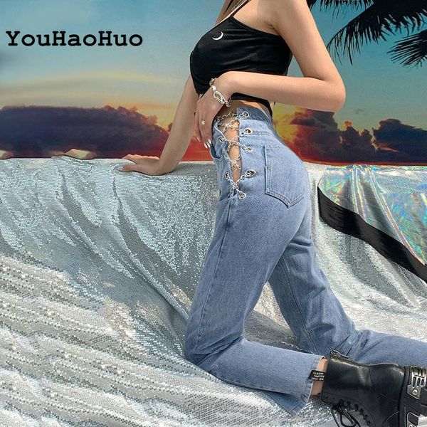 fashion high waist hollow out chain design woman jeans retro streetwear casual skinny lady pants mujer 2020 new, Blue
fashion high waist hollow out chain design woman jeans retro streetwear casual skinny lady pants mujer 2020 new, Blue