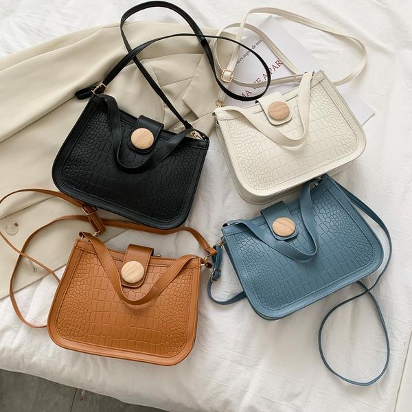 retro crocodile pattern shoulder bag luxury soft leather small crossbody bags for women 2020 classic solid color ladies handbags
retro crocodile pattern shoulder bag luxury soft leather small crossbody bags for women 2020 classic solid color ladies handbags