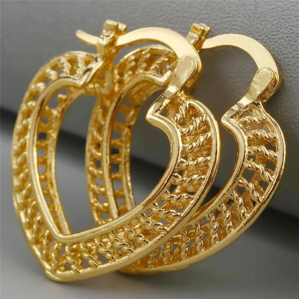 hoop & huggie cute hollow small heart earrings for women gold color simple love loop hoops romantic jewelry nice gifts l4e571, Golden;silver
hoop & huggie cute hollow small heart earrings for women gold color simple love loop hoops romantic jewelry nice gifts l4e571, Golden;silver