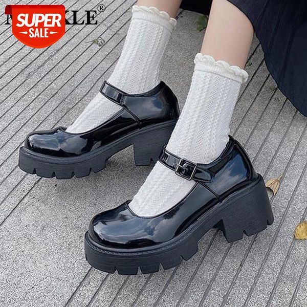 mcckle 2021 women pumps mary jane lolita shoes mid heel ladies fashion leather female platform woman waterproof buckle shoe #bm98
mcckle 2021 women pumps mary jane lolita shoes mid heel ladies fashion leather female platform woman waterproof buckle shoe #bm98