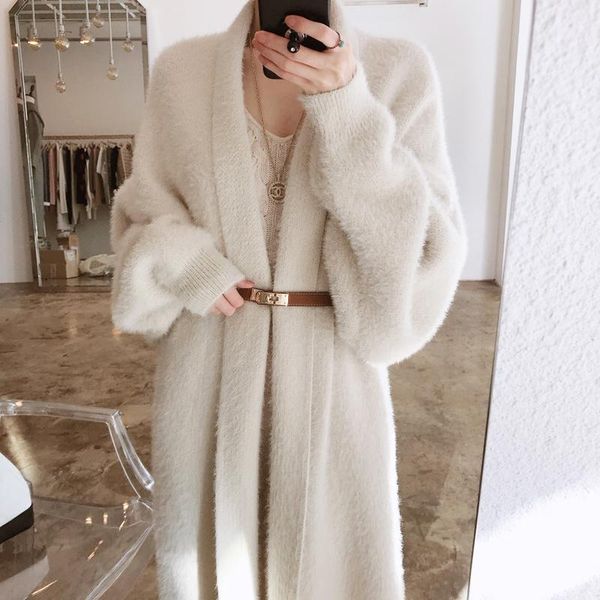 wavsiyier long woolen coat women 2021 thicken lace-up jacket solid warm ladies blend coats loose elegant notched collar winter, Black
wavsiyier long woolen coat women 2021 thicken lace-up jacket solid warm ladies blend coats loose elegant notched collar winter, Black