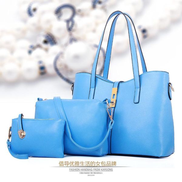 cross body fashionable women's bag winter 2021 european and american big simple mother's three piece set portable single
cross body fashionable women's bag winter 2021 european and american big simple mother's three piece set portable single