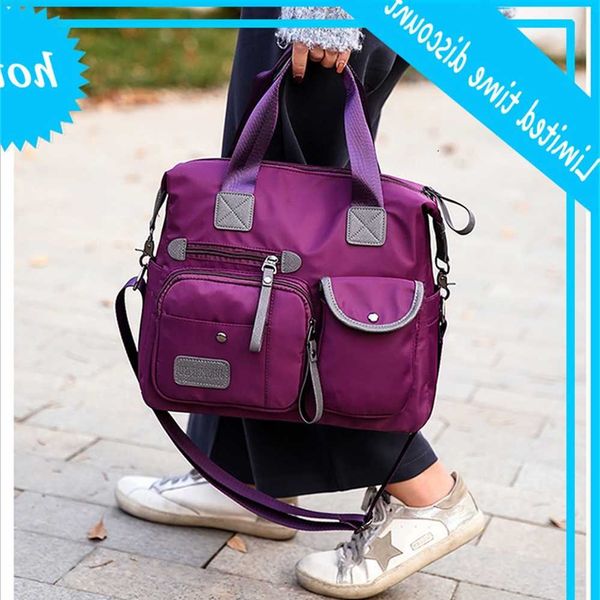 new fashion waterproof oxford cloth handbag casual nylon one shoulder straddle women's canvas bag
new fashion waterproof oxford cloth handbag casual nylon one shoulder straddle women's canvas bag