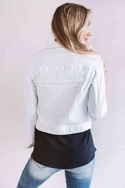 women's jackets woman denim classic short women jeans blue black white jean womens veste femme chaqueta vaquera mujer jz7i, Black;brown
women's jackets woman denim classic short women jeans blue black white jean womens veste femme chaqueta vaquera mujer jz7i, Black;brown
