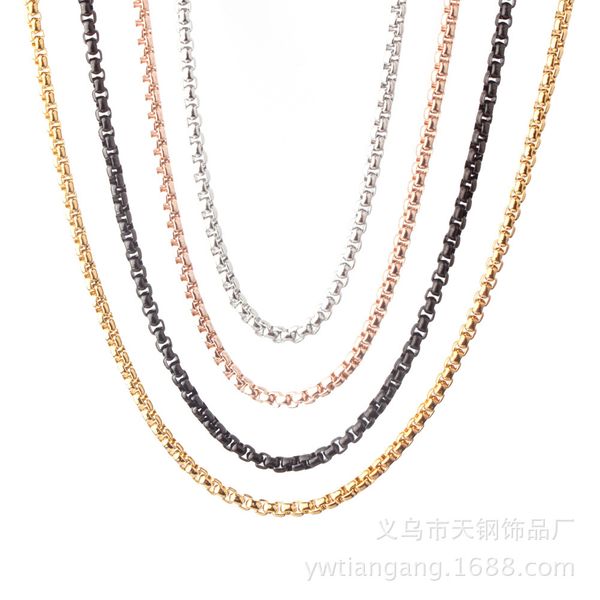 luxury 316 stainless steel square pearl necklace titanium ornament necklace womens necklace square pearl accessories diy fashion design, Golden;silver
luxury 316 stainless steel square pearl necklace titanium ornament necklace womens necklace square pearl accessories diy fashion design, Golden;silver